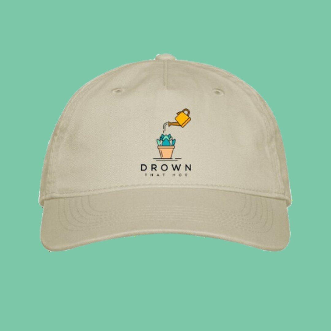 drown that hoe plant themed cap